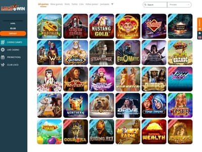 Regal Rush nettcasino med premium design og spilleautomater