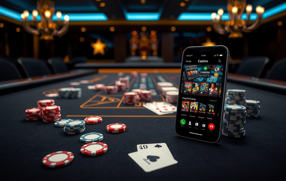 En mann i dress som sammenligner highroller casinoer på en bærbar PC.